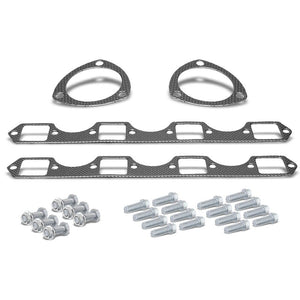 BFC Aluminum Graphite Exhaust Gasket Replacement For 68-79 Cadillac DeVille-Exhaust Systems-BuildFastCar-BFC-12-1012