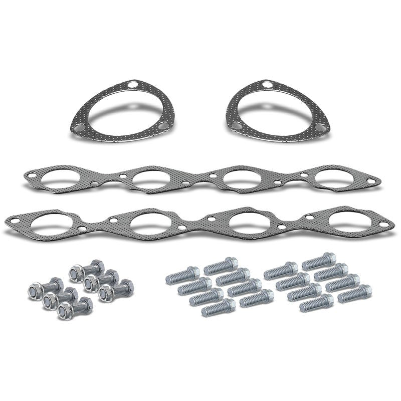 BFC Aluminum Graphite Exhaust Gasket Replacement For 65-70 Chevrolet Impala-Exhaust Systems-BuildFastCar-BFC-12-1013