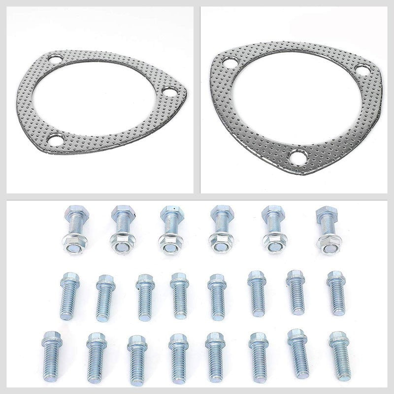 BFC Aluminum Graphite Exhaust Gasket Replacement For 65-70 Chevrolet Impala-Exhaust Systems-BuildFastCar-BFC-12-1013