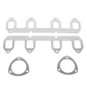 BFC Aluminum Graphite Exhaust Gasket Replacement For 57-67 Ford Big Block BBF-Exhaust Systems-BuildFastCar-BFC-12-1014