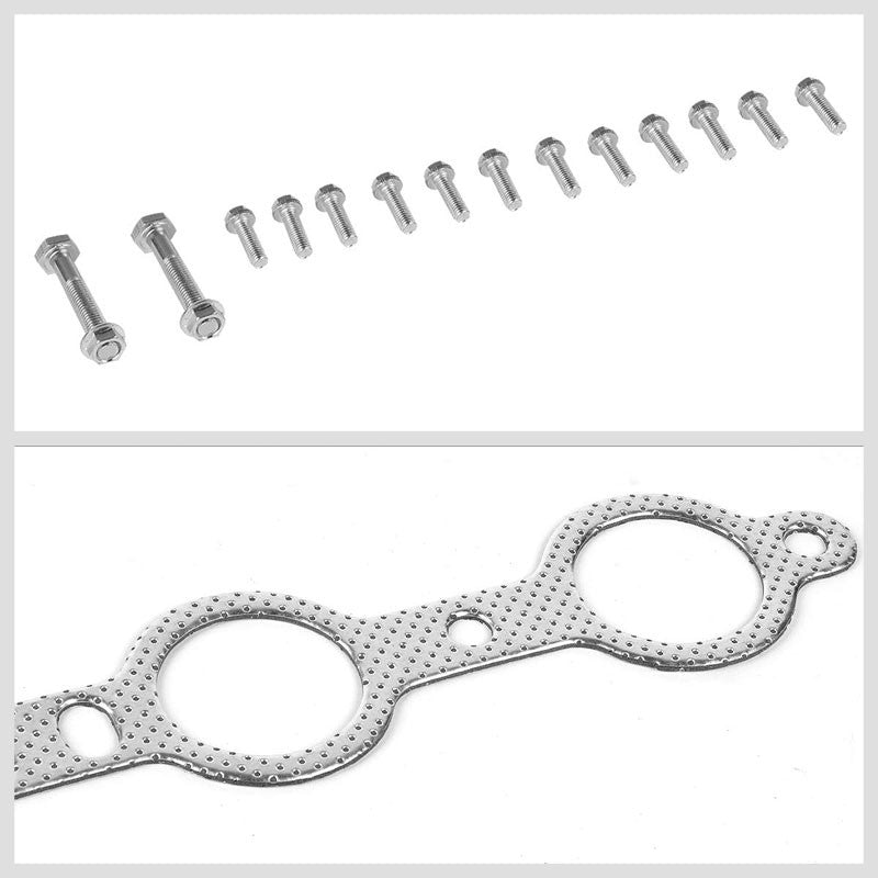 BFC Aluminum Graphite Exhaust Gasket For 07-13 Chevrolet Silverado 1500/2500 HD-Exhaust Systems-BuildFastCar-BFC-12-1016