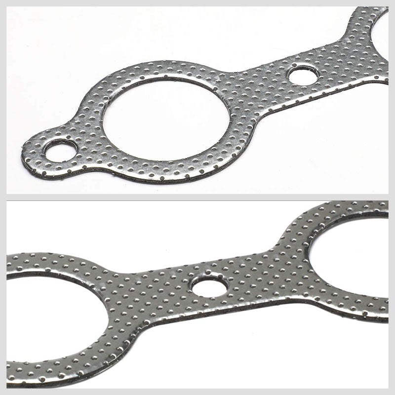BFC Aluminum Graphite Exhaust Gasket Replacement For 04-07 Cadillac CTS V Sedan-Exhaust Systems-BuildFastCar-BFC-12-1018