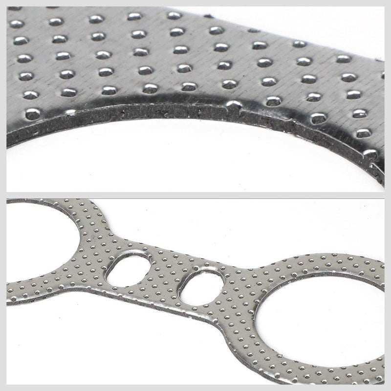 BFC Aluminum Graphite Exhaust Gasket Replacement For 04-07 Cadillac CTS V Sedan-Exhaust Systems-BuildFastCar-BFC-12-1018