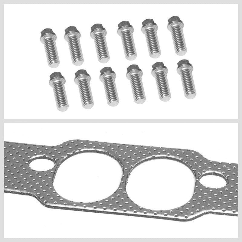 BFC Aluminum Graphite Exhaust Gasket Replacement For 93-97 Chevrolet Camaro 5.7L-Exhaust Systems-BuildFastCar-BFC-12-1022