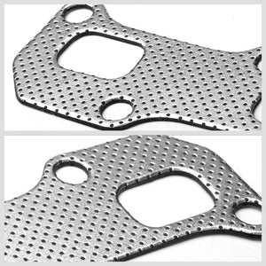 BFC Aluminum Graphite Exhaust Gasket Replacement For 96-02 Cavalier 2.4L DOHC-Exhaust Systems-BuildFastCar-BFC-12-1023