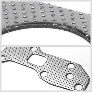 BFC Aluminum Graphite Exhaust Gasket Replacement For 96-02 Cavalier 2.4L DOHC-Exhaust Systems-BuildFastCar-BFC-12-1023