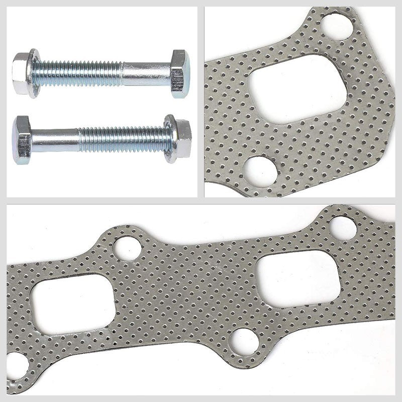 BFC Aluminum Graphite Exhaust Gasket Replacement For 96-02 Cavalier 2.4L DOHC-Exhaust Systems-BuildFastCar-BFC-12-1023