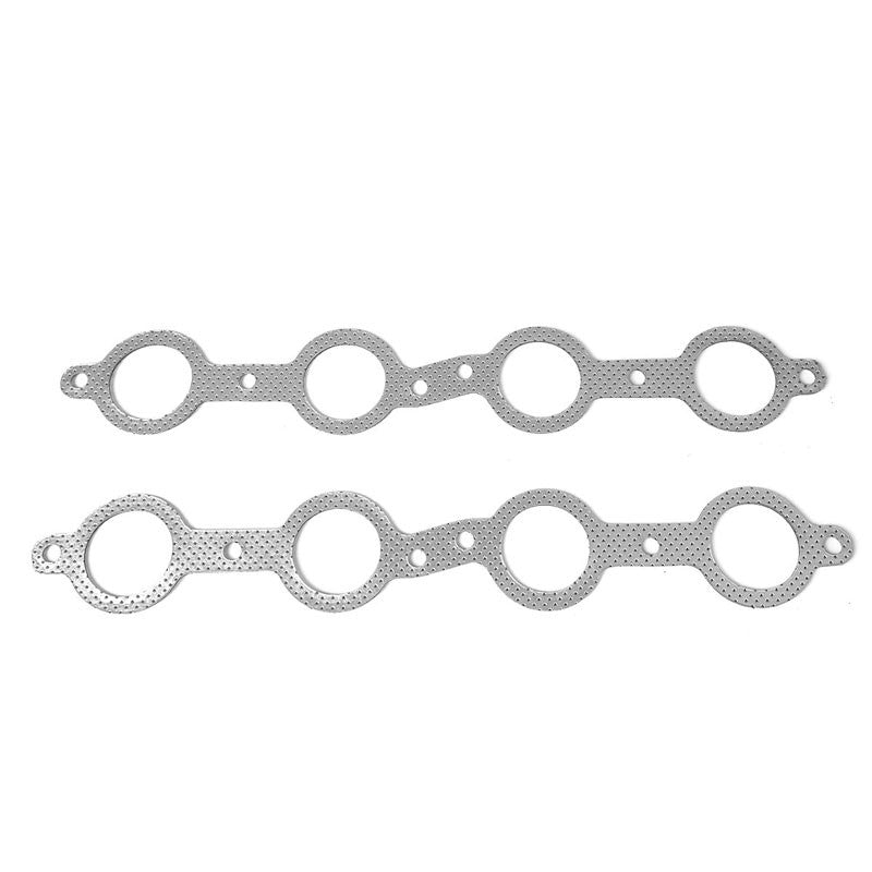 BFC Aluminum Graphite Exhaust Gasket Replacement For 04-06 Pontiac GTO Base V8-Exhaust Systems-BuildFastCar-BFC-12-1024