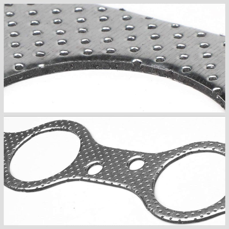 BFC Aluminum Graphite Exhaust Gasket For 01-03 Chevrolet Silverado 1500 HD 6.0L-Exhaust Systems-BuildFastCar-BFC-12-1026