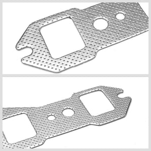 BFC Aluminum Graphite Exhaust Gasket Replacement For 68-75 Oldsmobile Cutlass V8-Exhaust Systems-BuildFastCar-BFC-12-1027