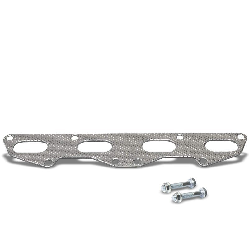 BFC Aluminum Graphite Exhaust Gasket Replacement For 95-99 Dodge Neon 2.0L DOHC-Exhaust Systems-BuildFastCar-BFC-12-1030