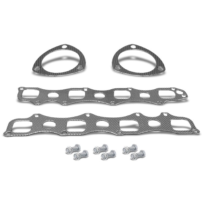 BFC Aluminum Graphite Exhaust Gasket Replacement For 03-07 Ram 1500 5.7L V8 2WD-Exhaust Systems-BuildFastCar-BFC-12-1031