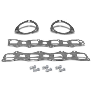 BFC Aluminum Graphite Exhaust Gasket Replacement For 03-07 Ram 1500 5.7L V8 2WD-Exhaust Systems-BuildFastCar-BFC-12-1031