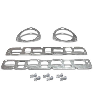 BFC Aluminum Graphite Exhaust Gasket Replacement For 06-10 Dodge Ram 1500/3500-Exhaust Systems-BuildFastCar-BFC-12-1033