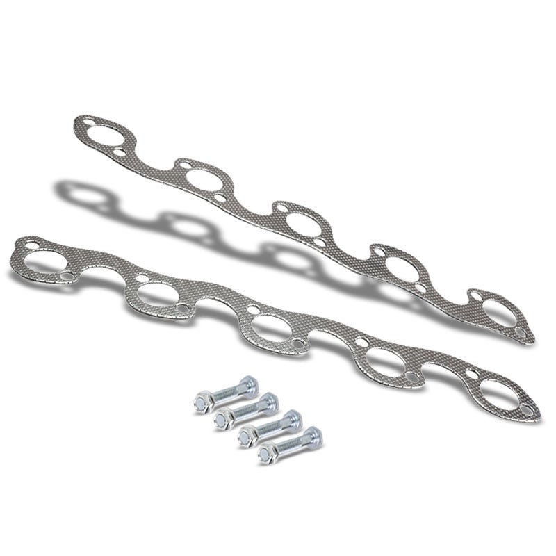 BFC Aluminum Graphite Exhaust Gasket Replacement For 96-02 Dodge Ram 2500 Base-Exhaust Systems-BuildFastCar-BFC-12-1035