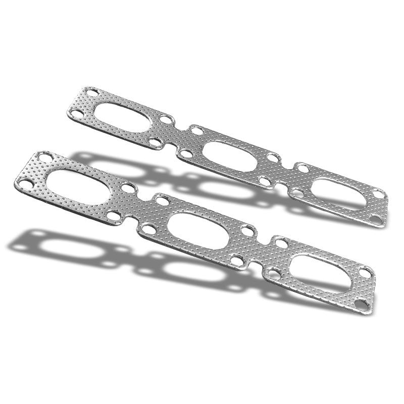 BFC Aluminum Graphite Exhaust Gasket Replacement For 92-95 BMW 325i Base E36-Exhaust Systems-BuildFastCar-BFC-12-1036