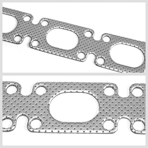 BFC Aluminum Graphite Exhaust Gasket Replacement For 92-95 BMW 325i Base E36-Exhaust Systems-BuildFastCar-BFC-12-1036