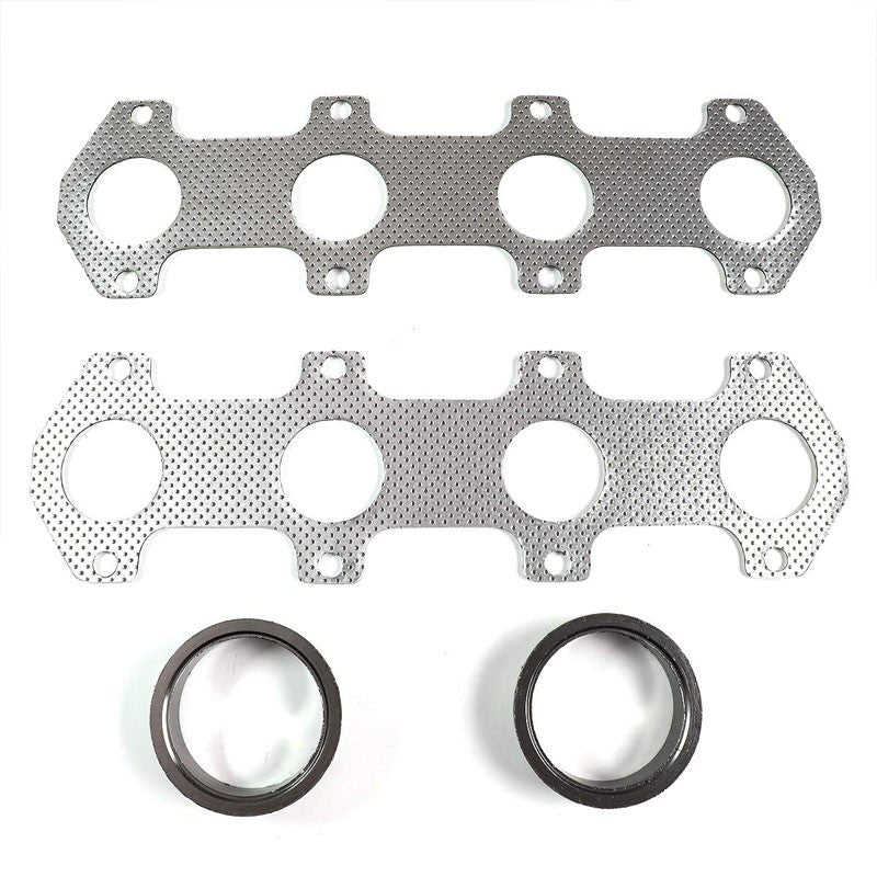 BFC Aluminum Graphite Exhaust Gasket Replacement For 04-10 F-150 5.4L V8 SOHC-Exhaust Systems-BuildFastCar-BFC-12-1037