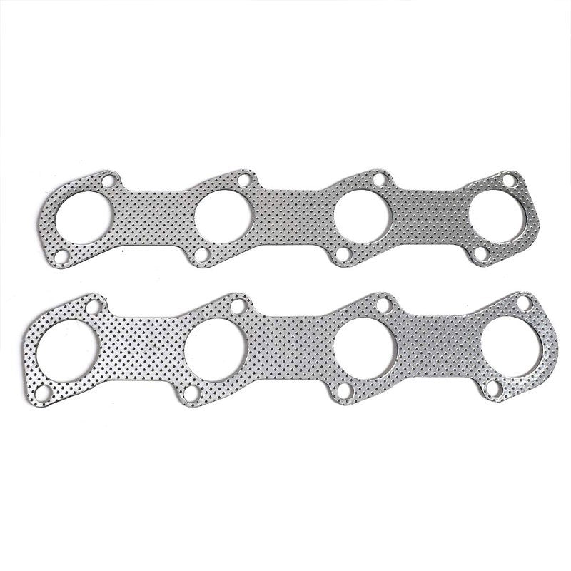 BFC Aluminum Graphite Exhaust Gasket Replacement For 97-03 F-150 4.6L V8 SOHC-Exhaust Systems-BuildFastCar-BFC-12-1039