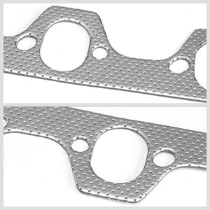 BFC Aluminum Graphite Exhaust Gasket Replacement For 80-95 Ford Bronco 5.8L V8-Exhaust Systems-BuildFastCar-BFC-12-1043