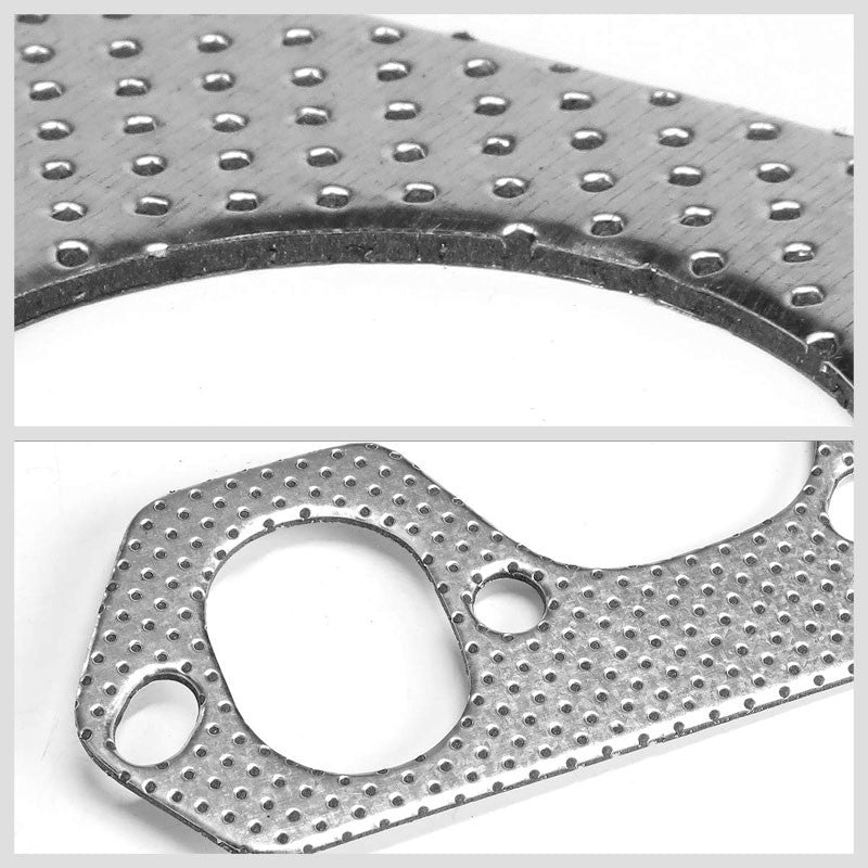 BFC Aluminum Graphite Exhaust Gasket Replacement For 80-95 Ford Bronco 5.8L V8-Exhaust Systems-BuildFastCar-BFC-12-1043