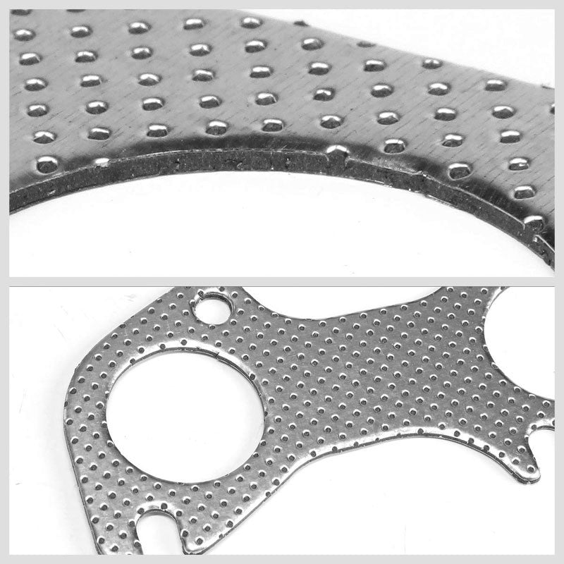 BFC Aluminum Graphite Exhaust Gasket For 99-04 Ford F-250 Super Duty 6.8L V10-Exhaust Systems-BuildFastCar-BFC-12-1044