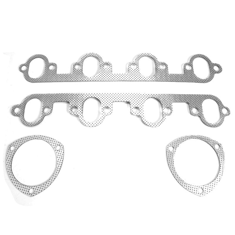 BFC Aluminum Graphite Exhaust Gasket For 69-74 Ford Country Sedan Base 7.0L/7.5L-Exhaust Systems-BuildFastCar-BFC-12-1045