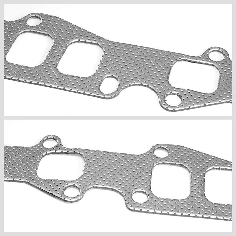 BFC Aluminum Graphite Exhaust Gasket Replacement For 78-83 Ford Fairmont 3.3L-Exhaust Systems-BuildFastCar-BFC-12-1047