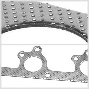 BFC Aluminum Graphite Exhaust Gasket For 05-10 Ford Mustang S-197 4.0L V6 SOHC-Exhaust Systems-BuildFastCar-BFC-12-1053