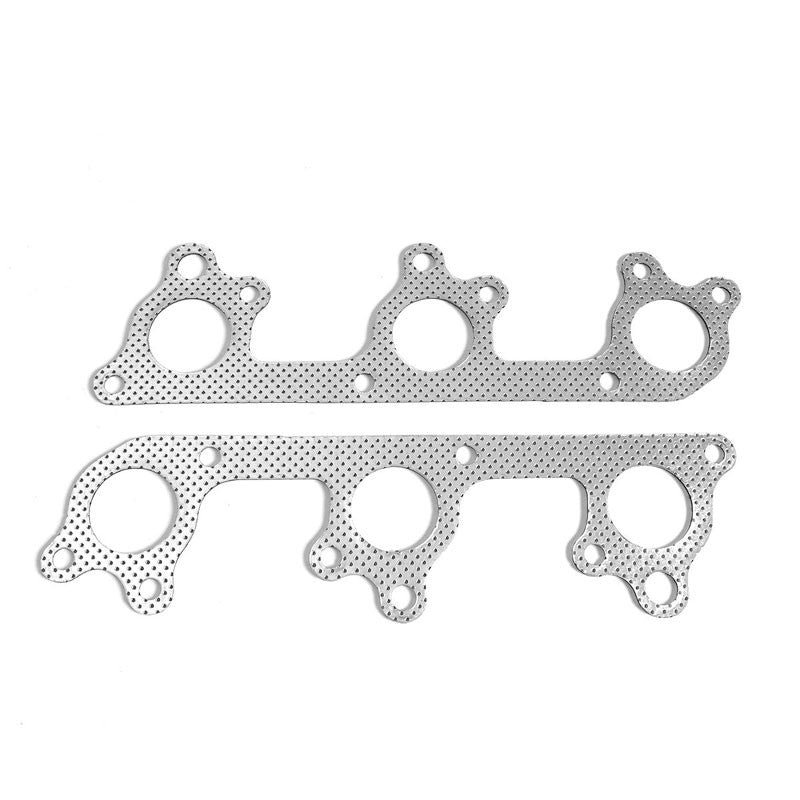BFC Aluminum Graphite Exhaust Gasket For 05-10 Ford Mustang S-197 4.0L V6 SOHC-Exhaust Systems-BuildFastCar-BFC-12-1053