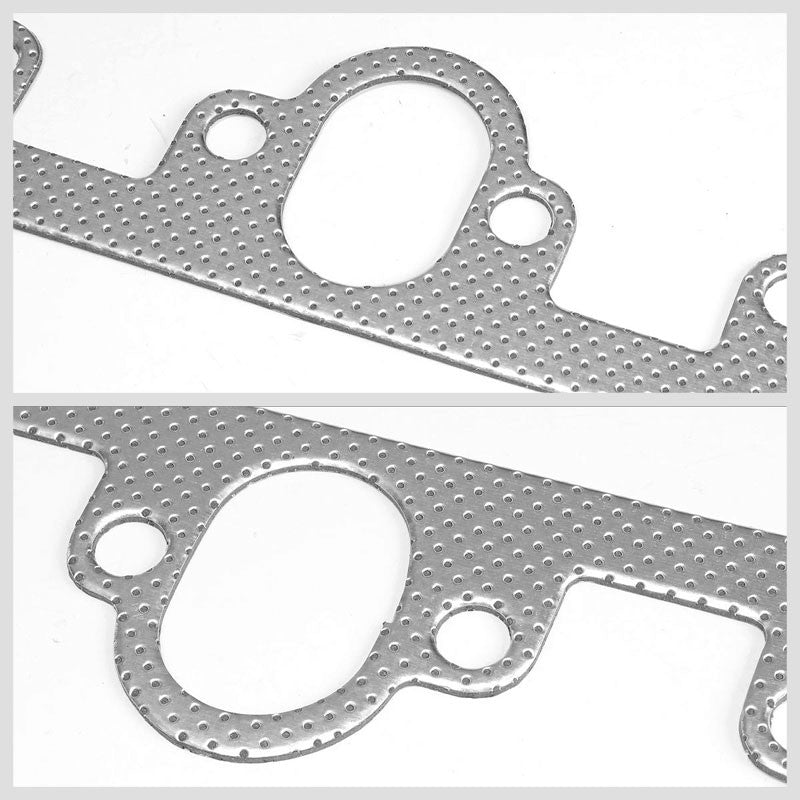 BFC Aluminum Graphite Exhaust Gasket Replacement For 57-72 Ford F-100 Base 2WD-Exhaust Systems-BuildFastCar-BFC-12-1057