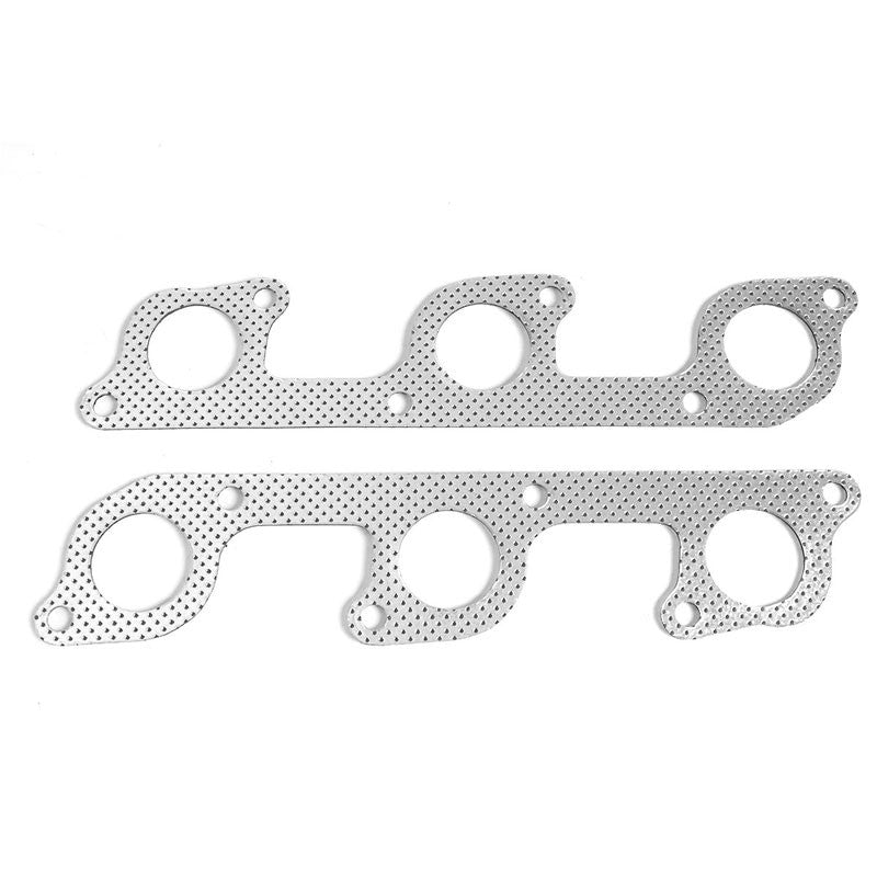 BFC Aluminum Graphite Exhaust Gasket Replacement For 98-09 Explorer 4.0L V6 SOHC-Exhaust Systems-BuildFastCar-BFC-12-1059