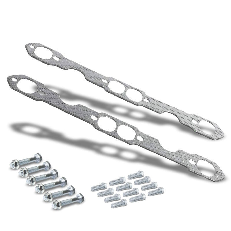 BFC Aluminum Graphite Exhaust Gasket Replacement For 89-95 Chevrolet C1500/C2500-Exhaust Systems-BuildFastCar-BFC-12-1061