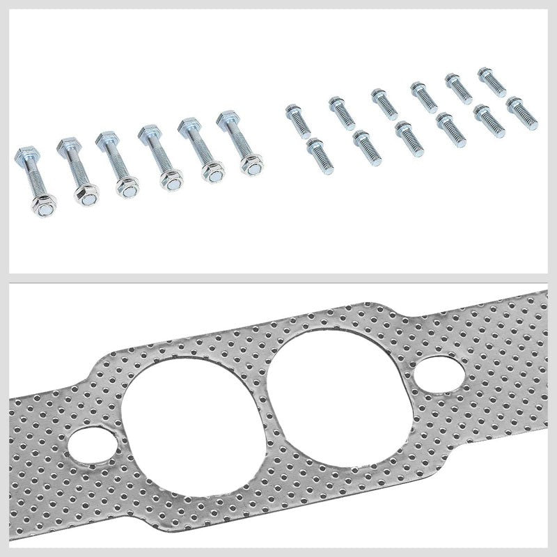 BFC Aluminum Graphite Exhaust Gasket Replacement For 89-95 Chevrolet C1500/C2500-Exhaust Systems-BuildFastCar-BFC-12-1061