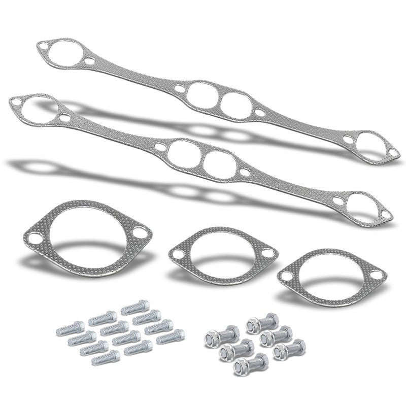 BFC Aluminum Graphite Exhaust Gasket Replacement For 92-00 Chevrolet C2500/C3500-Exhaust Systems-BuildFastCar-BFC-12-1062