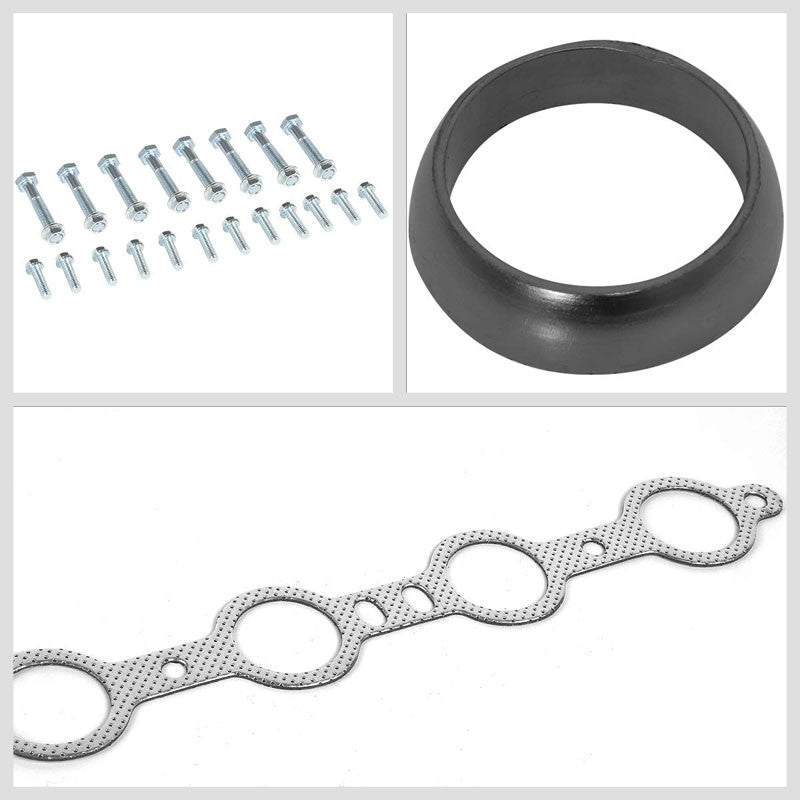 BFC Aluminum Graphite Exhaust Gasket Replacement For 05-06 Pontiac GTO LS2 6.0L-Exhaust Systems-BuildFastCar-BFC-12-1063