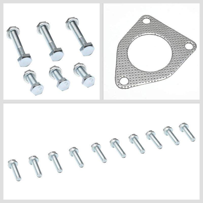 BFC Aluminum Graphite Exhaust Gasket For 99-13 Chevrolet Silverado 1500/2500 V8-Exhaust Systems-BuildFastCar-BFC-12-1064