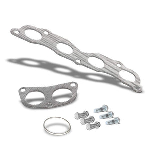 BFC Aluminum Graphite Exhaust Gasket Replacement For 03-07 Honda Accord 2.4L L4-Exhaust Systems-BuildFastCar-BFC-12-1065