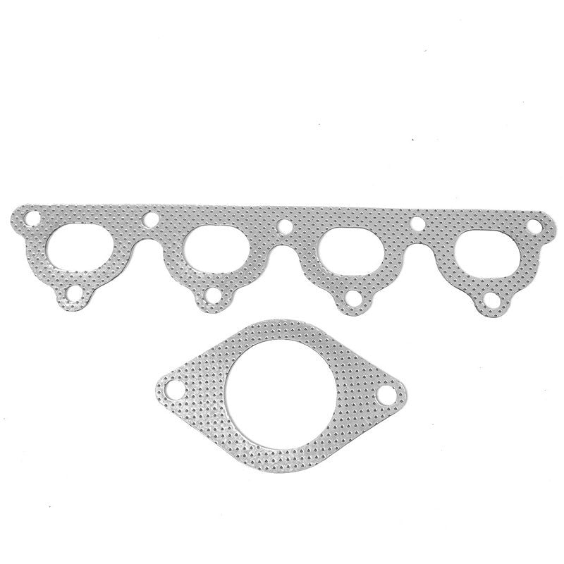 BFC Aluminum Graphite Exhaust Gasket For 93-97 Honda Civic del Sol S/SI SOHC-Exhaust Systems-BuildFastCar-BFC-12-1071