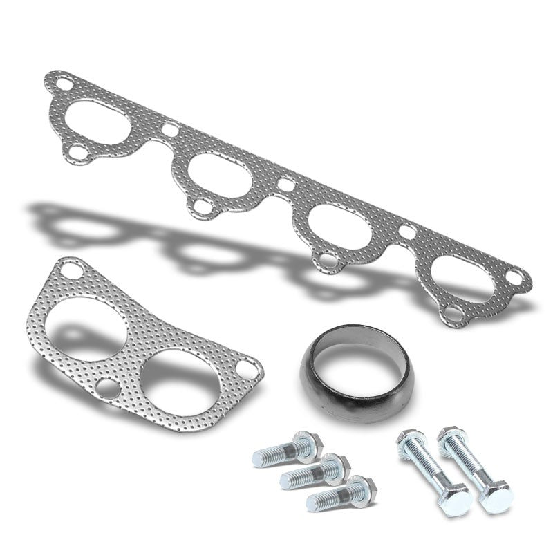 BFC Aluminum Graphite Exhaust Gasket Replacement For 88-00 Honda Civic 1.6L SOHC-Exhaust Systems-BuildFastCar-BFC-12-1069
