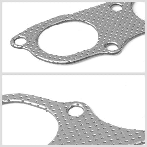 BFC Aluminum Graphite Exhaust Gasket For 00-09 Honda S2000 Base/CR 2.0L/2.2L-Exhaust Systems-BuildFastCar-BFC-12-1074