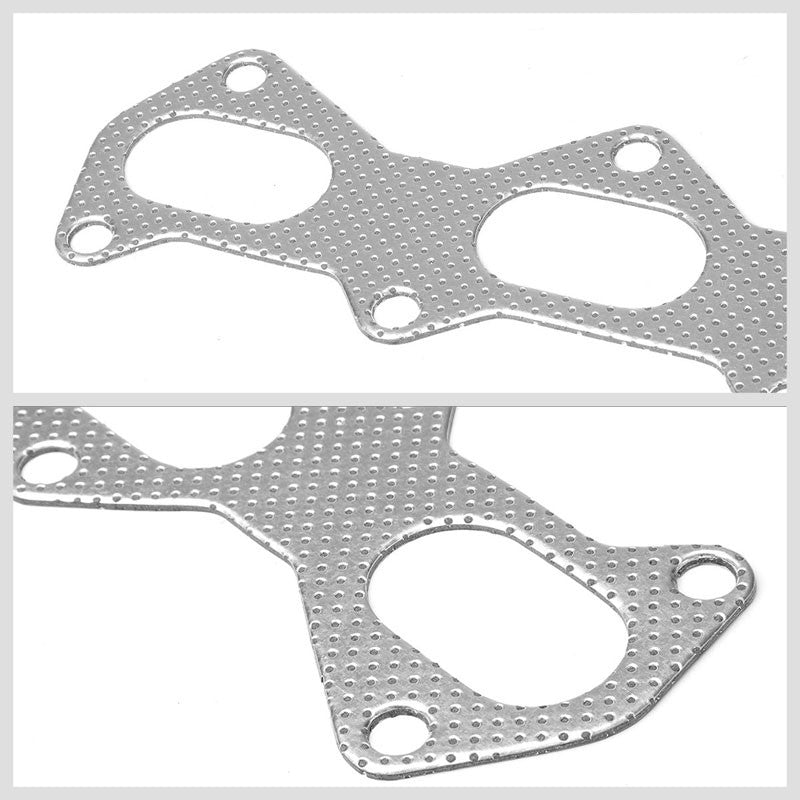 BFC Aluminum Graphite Exhaust Gasket For 03-08 Hyundai Tiburon GT/SE 2.7L DOHC-Exhaust Systems-BuildFastCar-BFC-12-1075