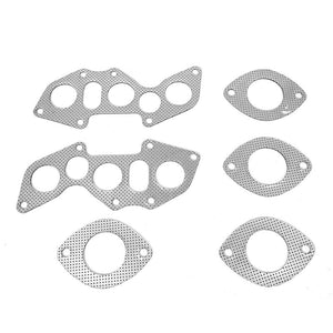 BFC Aluminum Graphite Exhaust Gasket Replacement For 06-13 Lexus IS250 2.5L DOHC-Exhaust Systems-BuildFastCar-BFC-12-1077
