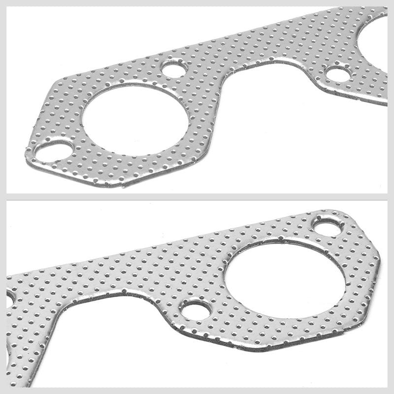BFC Aluminum Graphite Exhaust Gasket Replacement For 07-11 Jeep Wrangler JK 3.8L-Exhaust Systems-BuildFastCar-BFC-12-1079