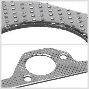 BFC Aluminum Graphite Exhaust Gasket Replacement For 07-11 Jeep Wrangler JK 3.8L-Exhaust Systems-BuildFastCar-BFC-12-1079