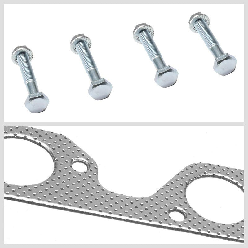BFC Aluminum Graphite Exhaust Gasket Replacement For 07-11 Jeep Wrangler JK 3.8L-Exhaust Systems-BuildFastCar-BFC-12-1079