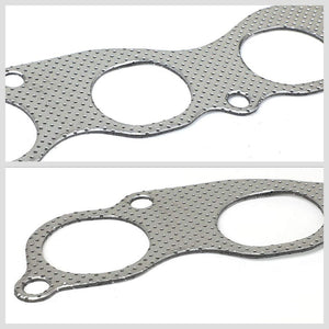 BFC Aluminum Graphite Exhaust Gasket For 90-01 Acura Integra 1.7L/1.8L DOHC-Exhaust Systems-BuildFastCar-BFC-12-1081