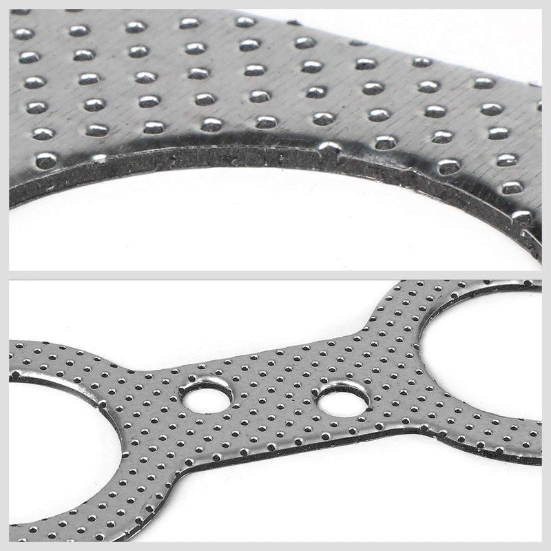 BFC Aluminum Graphite Exhaust Gasket For 07-13 Chevrolet Silverado 1500 6.0L V8-Exhaust Systems-BuildFastCar-BFC-12-1082