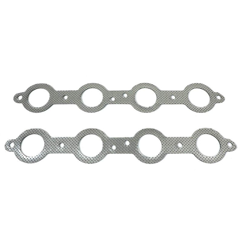 BFC Aluminum Graphite Exhaust Gasket For 07-13 Chevrolet Silverado 1500 6.0L V8-Exhaust Systems-BuildFastCar-BFC-12-1082