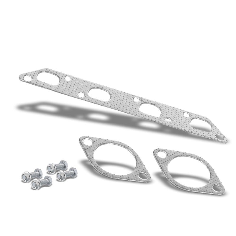 BFC Aluminum Graphite Exhaust Gasket For 02-08 Mini Cooper R50/R52/R53 1.6L-Exhaust Systems-BuildFastCar-BFC-12-1083